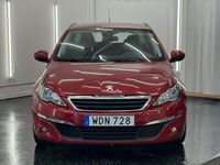 Begagnad Peugeot 308 111 HK (81 kW) 2015 Mörkröd Kombi