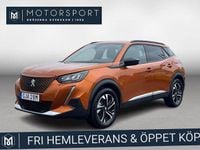 Begagnad Peugeot e-2008 100 kW (136 HK) 2023 Orange metallic SUV
