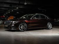 Begagnad Mercedes S560 AMG line 469 HK (344 kW) 2018 Röd Sedan