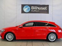 Begagnad Mercedes CLA180 Shooting Brake AMG 122 HK (89 kW) 2017 Röd Kombi