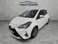 Begagnad Toyota Yaris Hybrid Active 101 HK (74 kW) 2018 Vit Halvkombi