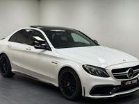 Begagnad Mercedes C63S AMG AMG 510 HK (375 kW) 2015 Vit Sedan