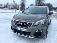 Begagnad Peugeot 3008 Allure 120 HK (88 kW) 2017 Grågrön metallic SUV