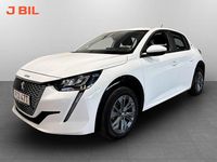 Begagnad Peugeot e-208 Active 100 kW (136 HK) 2021 Vit Halvkombi