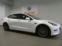 Begagnad Tesla Model 3 Standard Range Plus 239 kW (325 HK) 2021 Vit Sedan