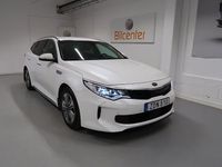 Begagnad Kia Optima Hybrid Sport 2018 Vit Sedan