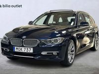 Begagnad BMW 320 Advantage 184 HK (135 kW) 2014 Blå Kombi