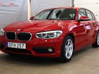 Begagnad BMW 116 Advantage 116 HK (85 kW) 2016 Röd Halvkombi