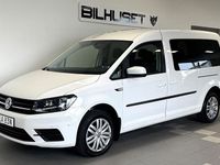 Begagnad VW Caddy Maxi Life Life 102 HK (75 kW) 2019 Vit Minibuss