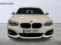 Begagnad BMW 118 M Sport 136 HK (100 kW) 2019 Vit Halvkombi