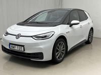 Begagnad VW ID.3 Comfortline 150 kW (204 HK) 2023 Vit Halvkombi
