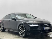 Begagnad Audi A7 S-Line 334 HK (245 kW) 2016 Svart Halvkombi