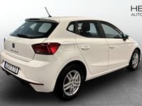 Begagnad Seat Ibiza Style 75 HK (55 kW) 2017 Vit Halvkombi