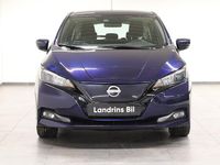 Begagnad Nissan Leaf Acenta 110 kW (150 HK) 2022 Blå metallic Halvkombi