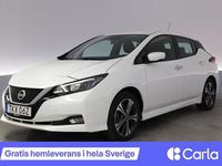 Begagnad Nissan Leaf Acenta 160 kW (218 HK) 2021 Vit Halvkombi