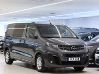 begagnad Opel Vivaro Crew Van 2.0 Launch 6-Sits V-inrett Värmare Drag 2020, Transportbil