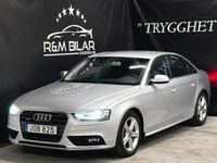 Begagnad Audi A4 150 HK (110 kW) 2013 Silver Sedan