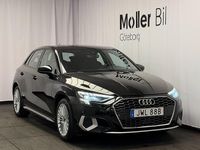 Begagnad Audi A3 Advanced Plus 150 HK (110 kW) 2021 Brilliantsvart Sedan