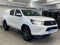 begagnad Toyota HiLux Dubbelhytt 2.4 AWD Euro6 DRAG KÅPA VÄRMARE