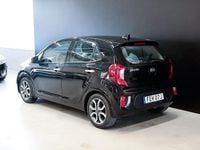 Begagnad Kia Picanto Advance 67 HK (49 kW) 2021 Svart Halvkombi