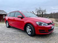 Begagnad VW Golf VII 105 HK (77 kW) 2014 Röd Kombi