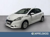 Begagnad Peugeot 208 Active 82 HK (60 kW) 2014 Vit Halvkombi