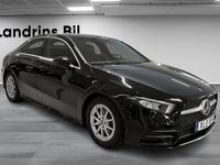 Begagnad Mercedes A180 AMG line 136 HK (100 kW) 2019 Svart Sedan