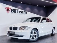 Begagnad BMW 118 Comfort Edition 143 HK (105 kW) 2010 Vit Halvkombi
