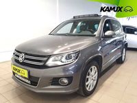 begagnad VW Tiguan 2.0 TDI 4M R-Line Pano D-Värm Drag B-Kam Navi 2015, SUV