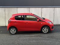 Begagnad Peugeot 108 73 HK (53 kW) 2021 Röd Halvkombi