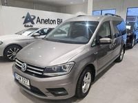 Begagnad VW Caddy Maxi Life Life 150 HK (110 kW) 2017 Ljusgrå Minibuss