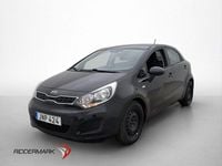 Begagnad Kia Rio 85 HK (62 kW) 2014 Svart Halvkombi