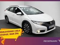 Begagnad Honda Civic Elegance 141 HK (103 kW) 2014 Vit Kombi