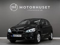 Begagnad BMW 218 Active Tourer Sport Line 136 HK (100 kW) 2018 Svart Minibuss