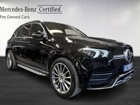 begagnad Mercedes GLE400 d 4MATIC Moms/AMG/7-SITS/Drag/Värmare/Burmester