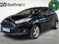 Begagnad Ford Fiesta Titanium 101 HK (74 kW) 2015 Svart Halvkombi
