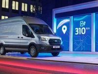 begagnad Ford E-Transit skåp 350 L3 100% ELEKTRISK 619.900KR KAMPANJ