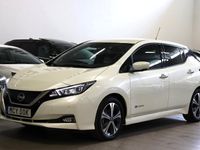 begagnad Nissan Leaf 40kWh Keyless B-KAMERA 360° GPS HALVSKINN 2019, Halvkombi