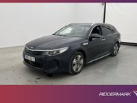 begagnad Kia Optima SW Plug-in B-kamera Drag Navi H/K PDC Moms 205hk