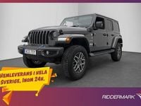 Begagnad Jeep Wrangler Unlimited Sahara 379 HK (278 kW) 2021 Grå SUV