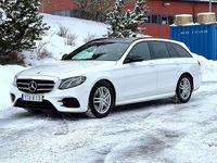 Begagnad Mercedes E200 AMG line 150 HK (110 kW) 2018 Vit Kombi