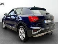 Begagnad Audi Q2 Advanced Plus 150 HK (110 kW) 2022 Navarrablå metallic SUV