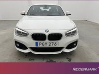 begagnad BMW 118 i M Sport En-Brukare Sensorer Alcantaraklädsel 2017, Halvkombi