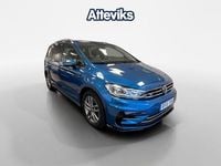 Begagnad VW Touran R-line 151 HK (111 kW) 2022 Blå Minibuss