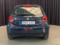 Begagnad Peugeot 208 Active 82 HK (60 kW) 2015 Mörkgrå Halvkombi