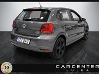 Begagnad VW Polo 90 HK (66 kW) 2016 Mörkgrå Halvkombi