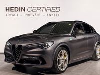 begagnad Alfa Romeo Stelvio QUADRIFOGLIO 2,9 V6 510HK AKRAPOVIC