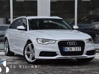 Begagnad Audi A6 S-Line 177 HK (130 kW) 2013 Vit Kombi