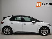 Begagnad VW ID.3 Pro Performance 150 kW (204 HK) 2021 Vit Halvkombi
