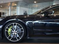 begagnad Porsche Panamera 4 E-Hybrid 2021 Svart